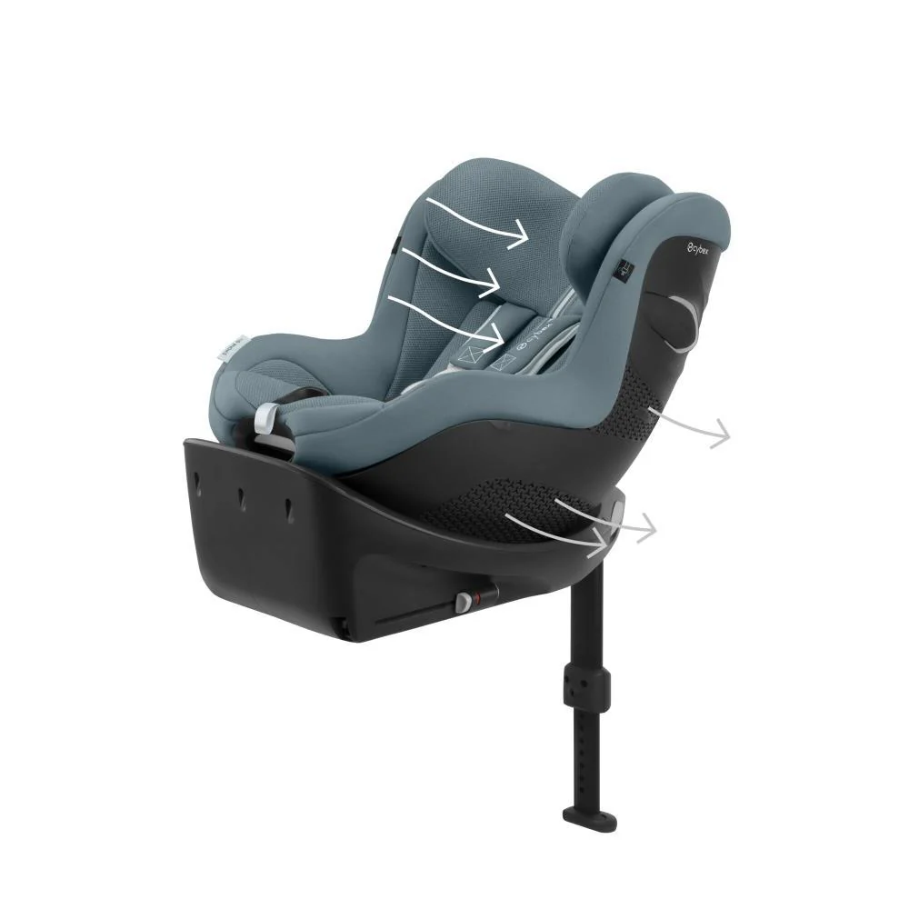 Cybex Sirona Gi Plus i-Size Stormy Blue 61-105cm - Image 4