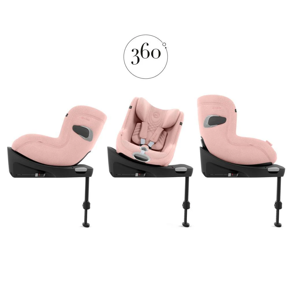Cybex Sirona Ti i-Size Plus Peach Pink 40-105cm - Image 2