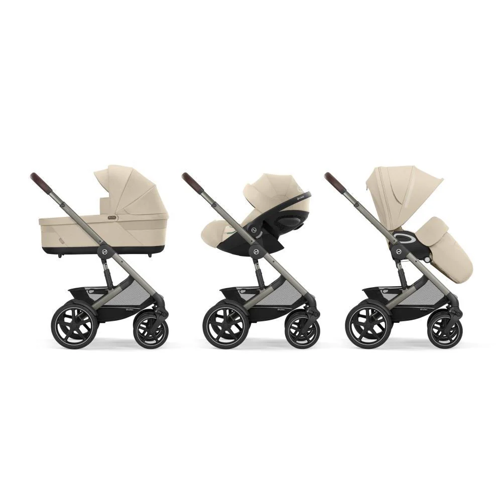 Carrinho Cybex Talos S Lux Almond Beige - Chassis Taupe - Image 7
