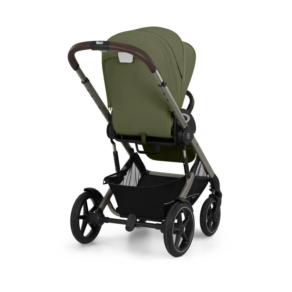 Carrinho Cybex Talos S Lux Moss Green - Chassis Taupe - Image 4