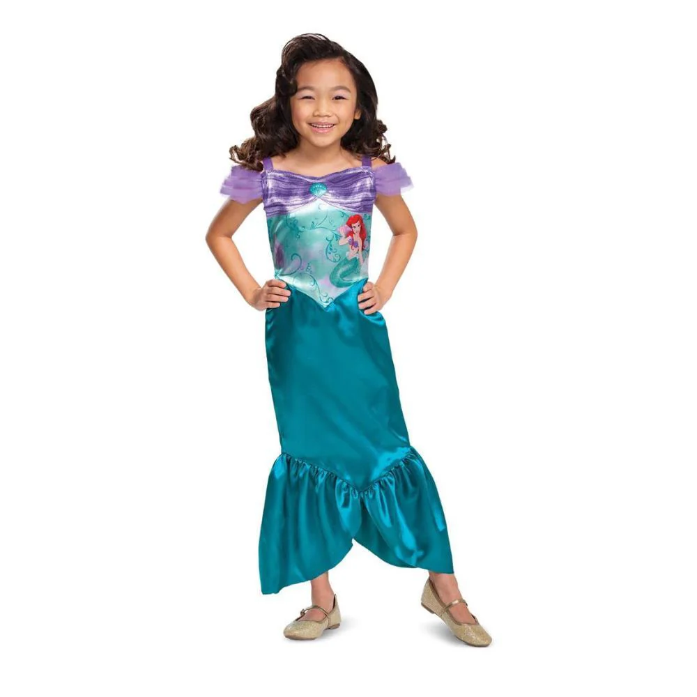 Disfarce Ariel 5-6 Anos