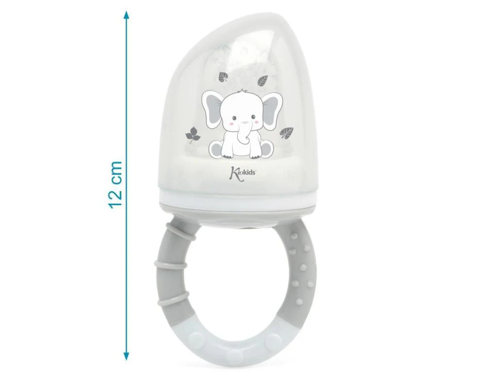 Dispensador de Alimentos com Tampa Elefante Cinza - Image 5