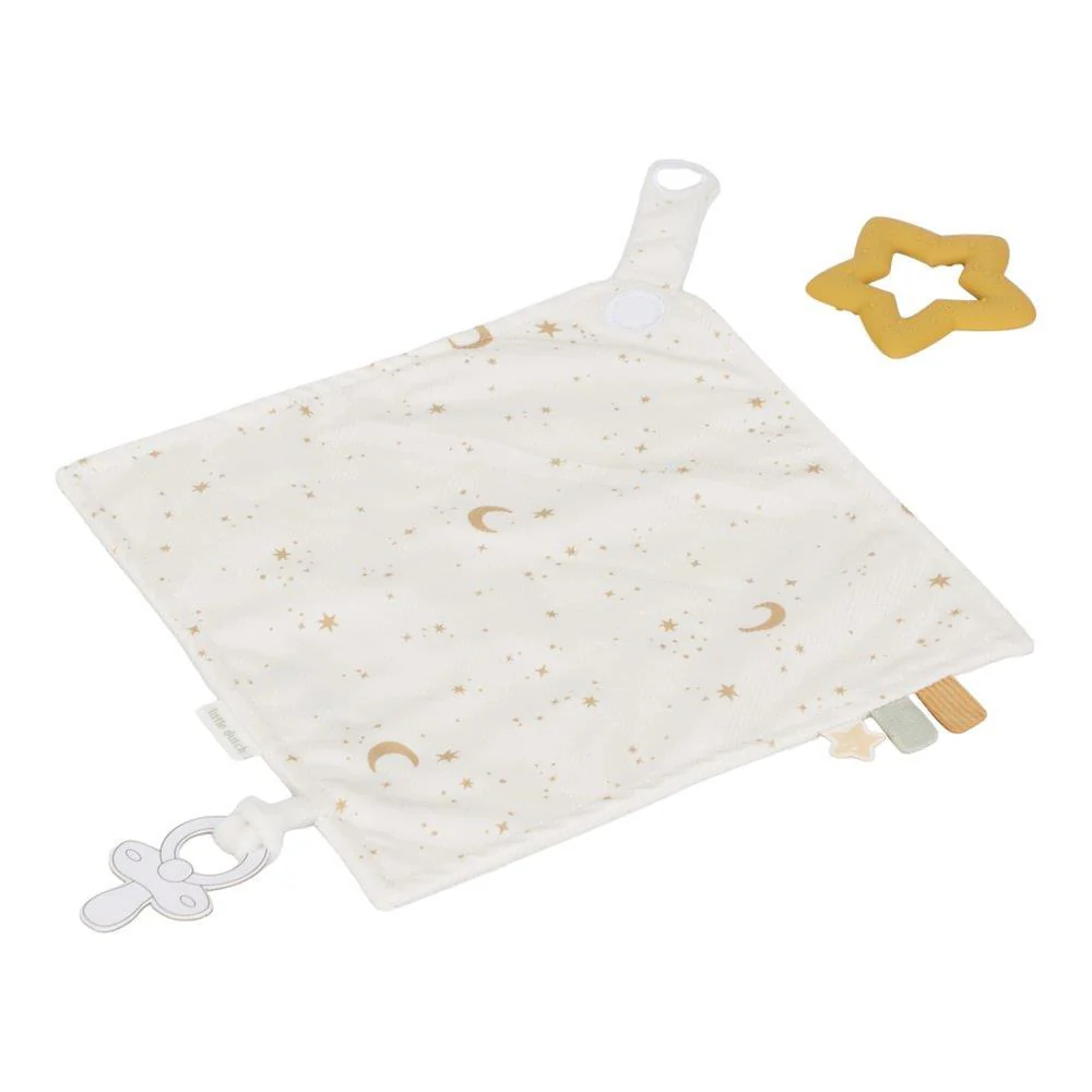 Doudou com Mordedor e Fita para Chupeta Little Dutch Newborn Naturals - Image 2