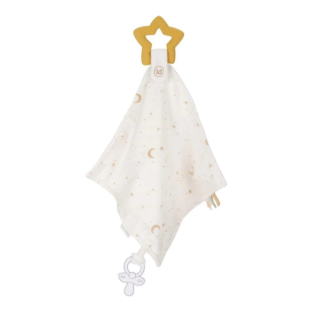Doudou com Mordedor e Fita para Chupeta Little Dutch Newborn Naturals - Image 4
