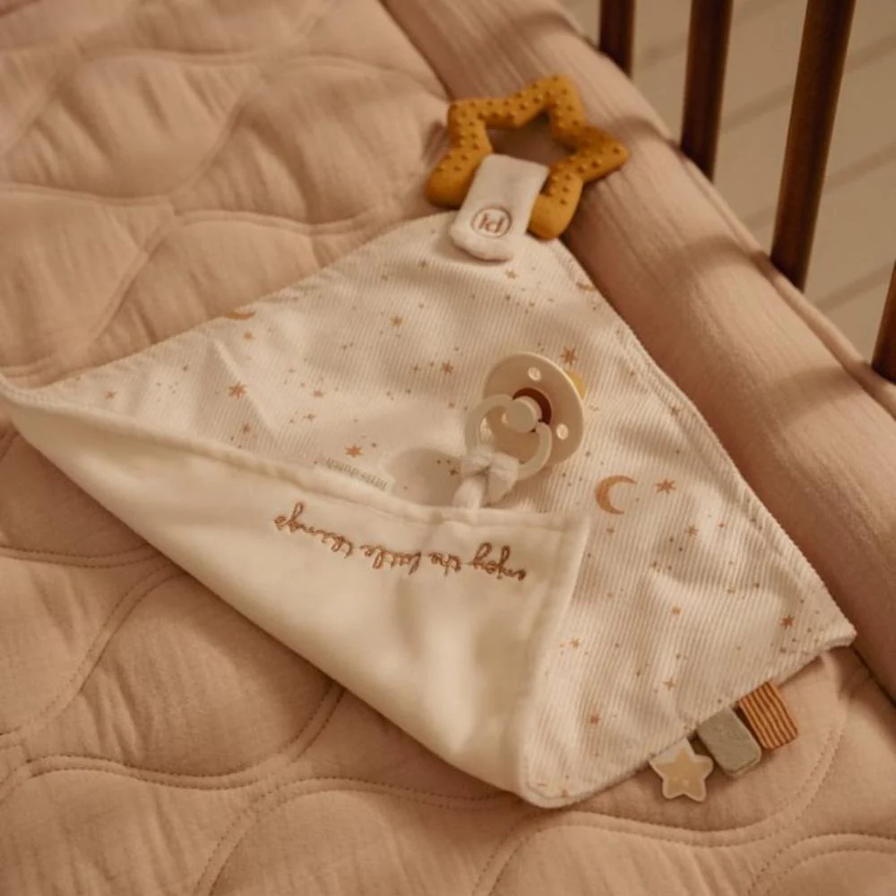 Doudou com Mordedor e Fita para Chupeta Little Dutch Newborn Naturals - Image 6
