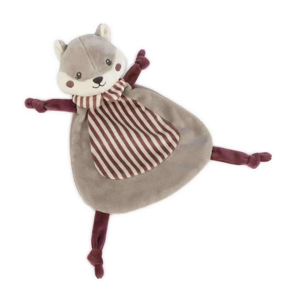 Doudou Pasito a Pasito Squirrel Cherry Strips