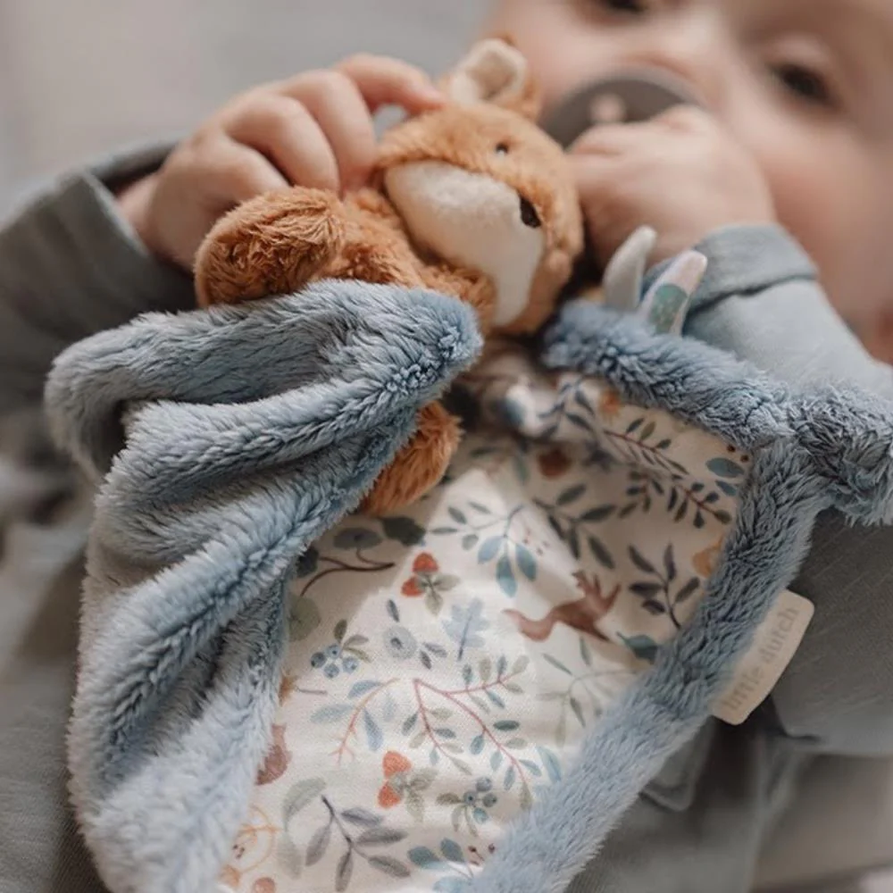 Doudou Raposa com Clip para Chupeta Little Dutch Forest Friends - Image 3