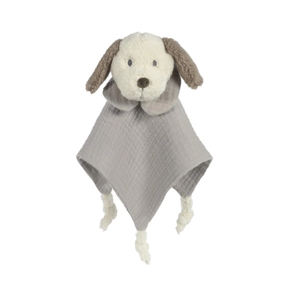 Doudou Walking Mum Dog Sintra Verde 25x25cm