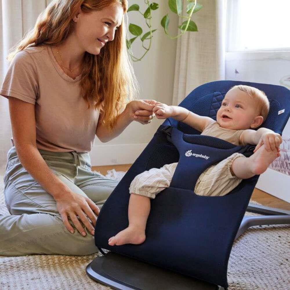 Espreguiçadeira Ergobaby Evolve Midnight Blue - Image 6