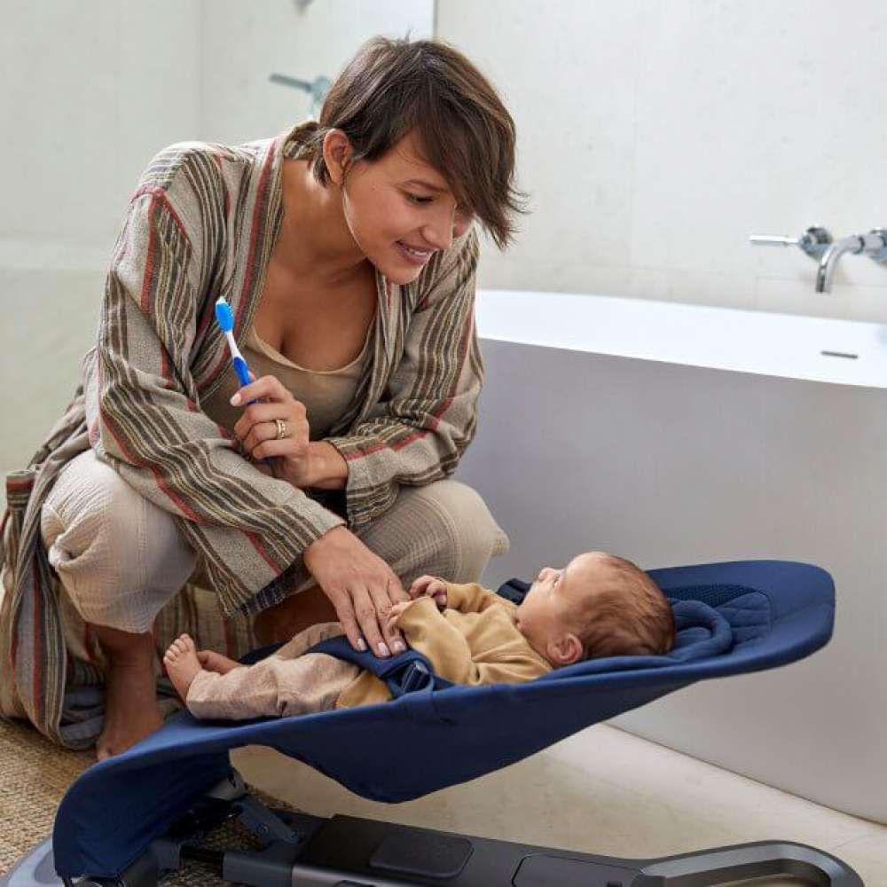 Espreguiçadeira Ergobaby Evolve Midnight Blue - Image 7