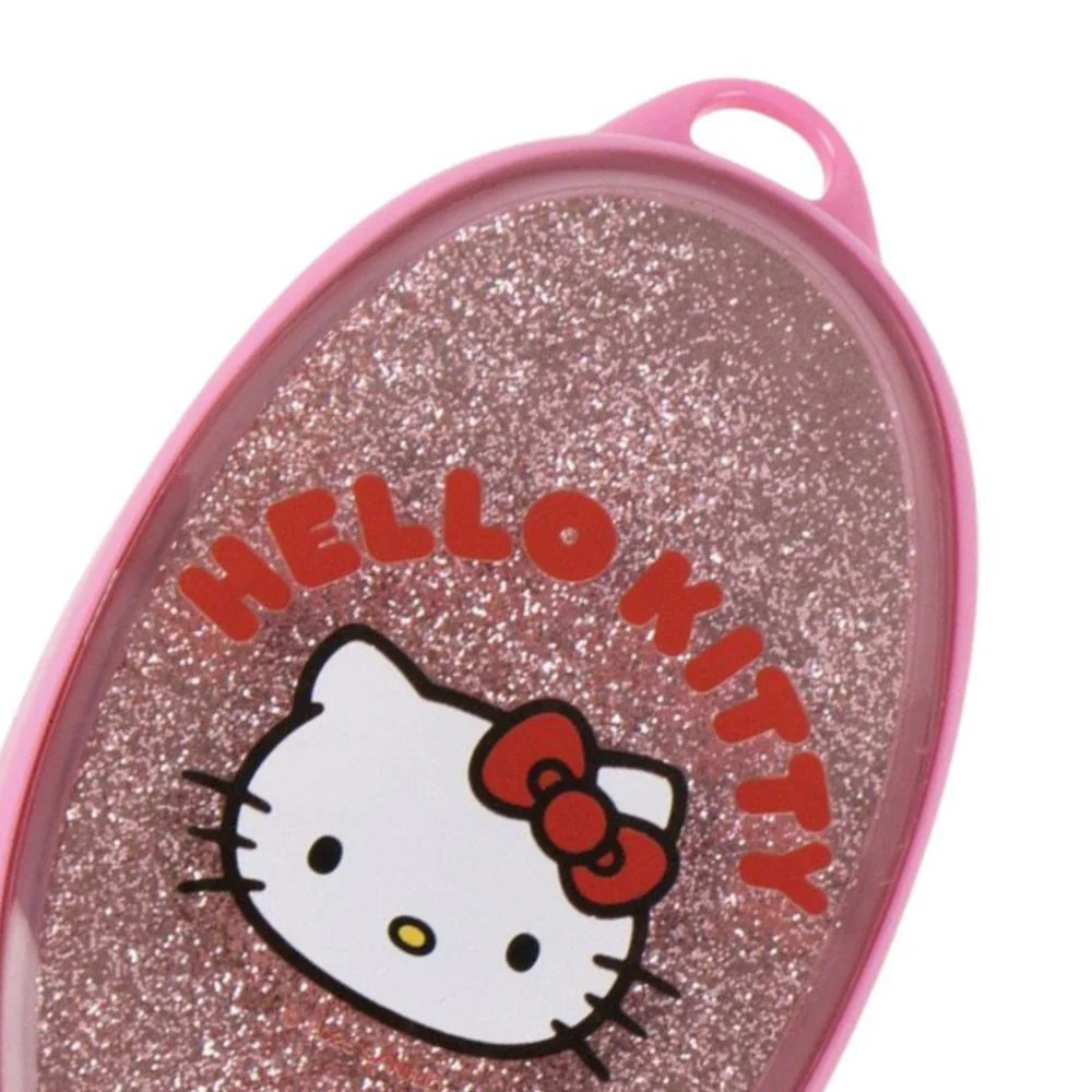 Escova de Cabelo Detangler com Glitter Hello Kitty - Image 2