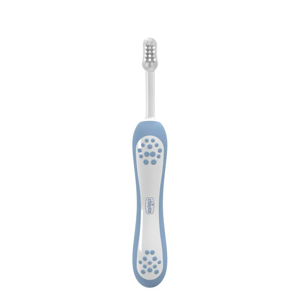Escova Primeiros Dentes Chicco Azul 6-36m - Image 2