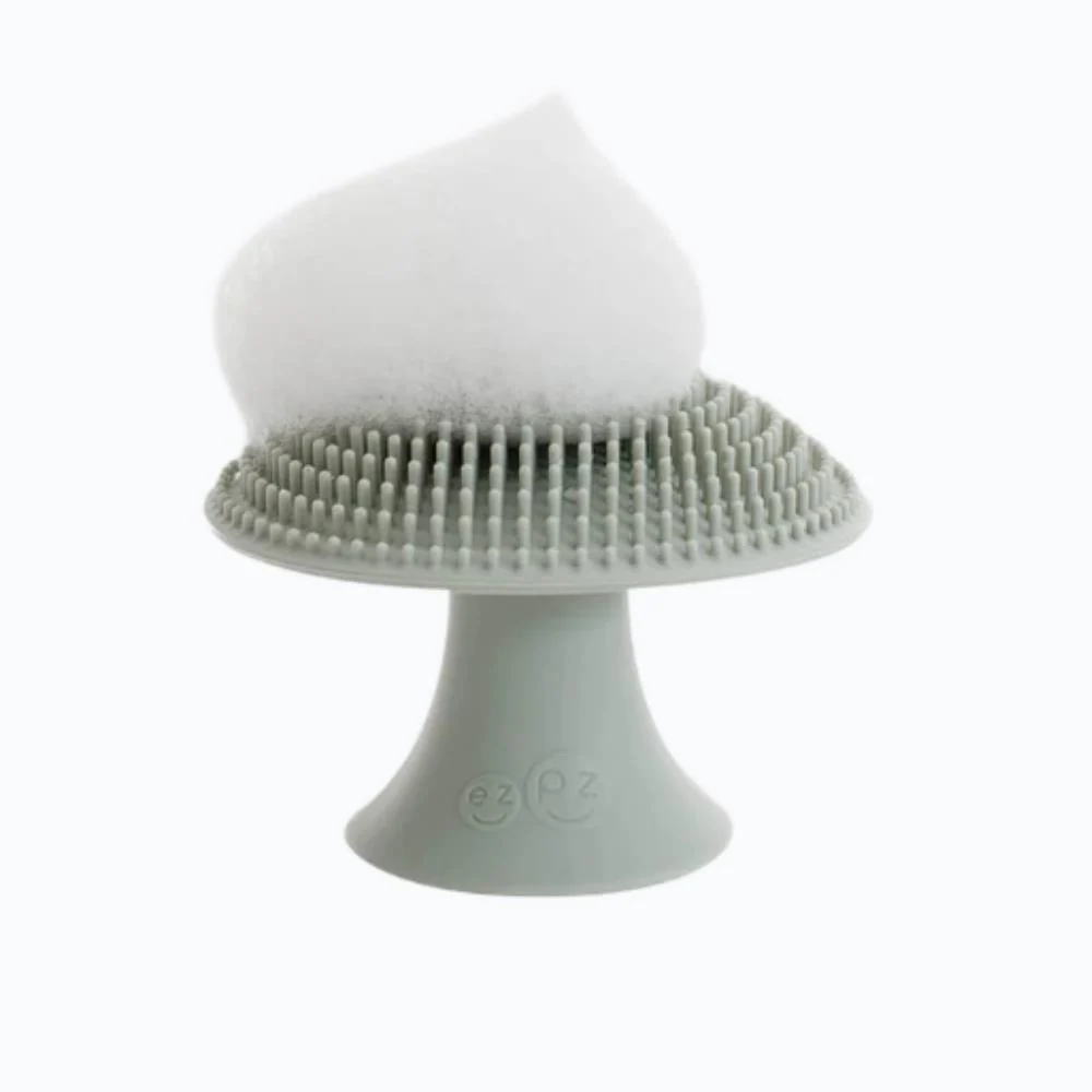 Escovilhão Ezpz Mushroom em Silicone Verde Nórdico - Image 2
