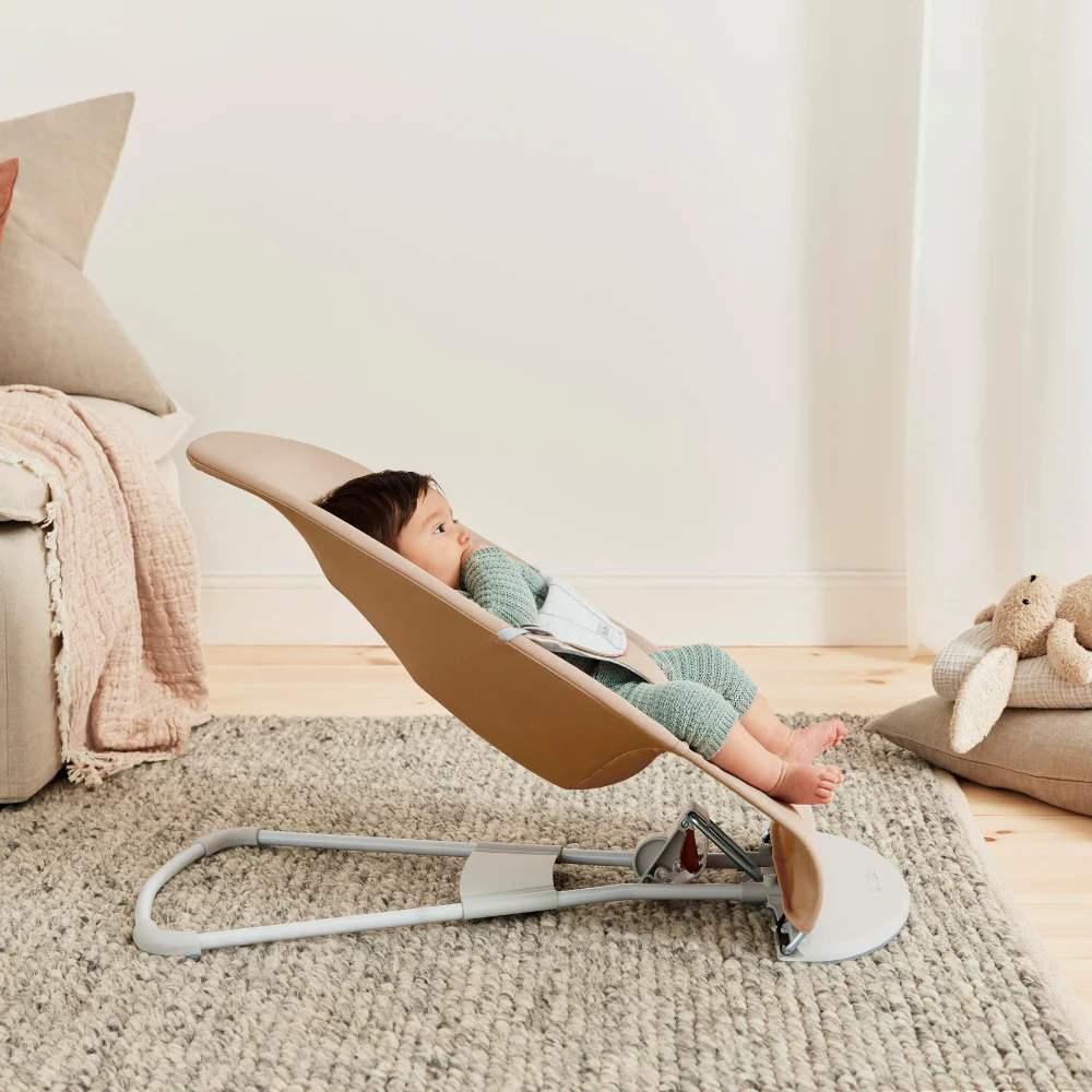 Espreguiçadeira BabyBjörn Balance Soft Jersey Beige/Grey - Image 10