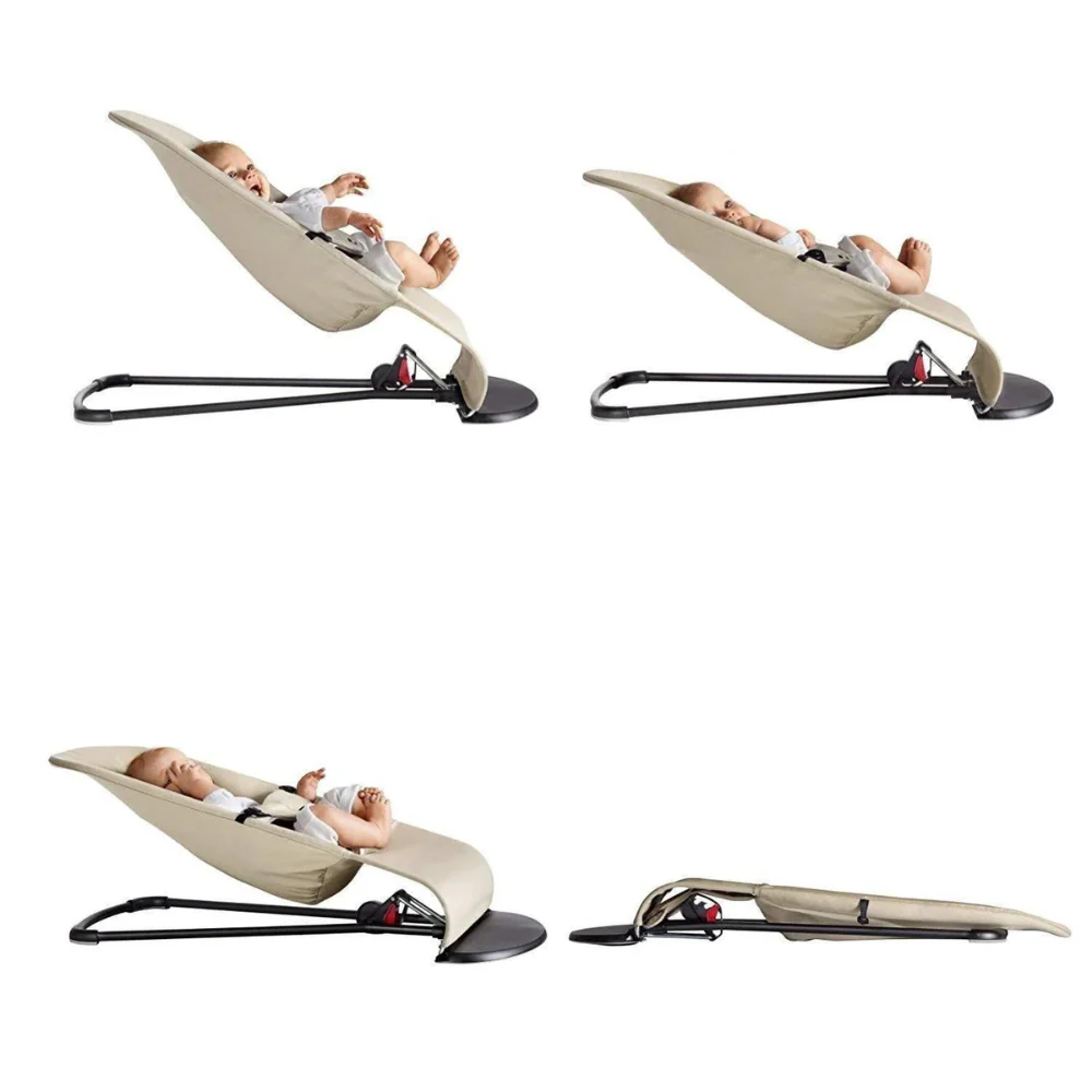 Espreguiçadeira BabyBjörn Balance Soft Jersey Beige/Grey - Image 15