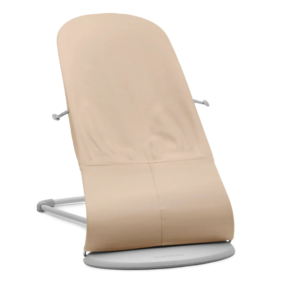 Espreguiçadeira BabyBjörn Balance Soft Jersey Beige/Grey - Image 3