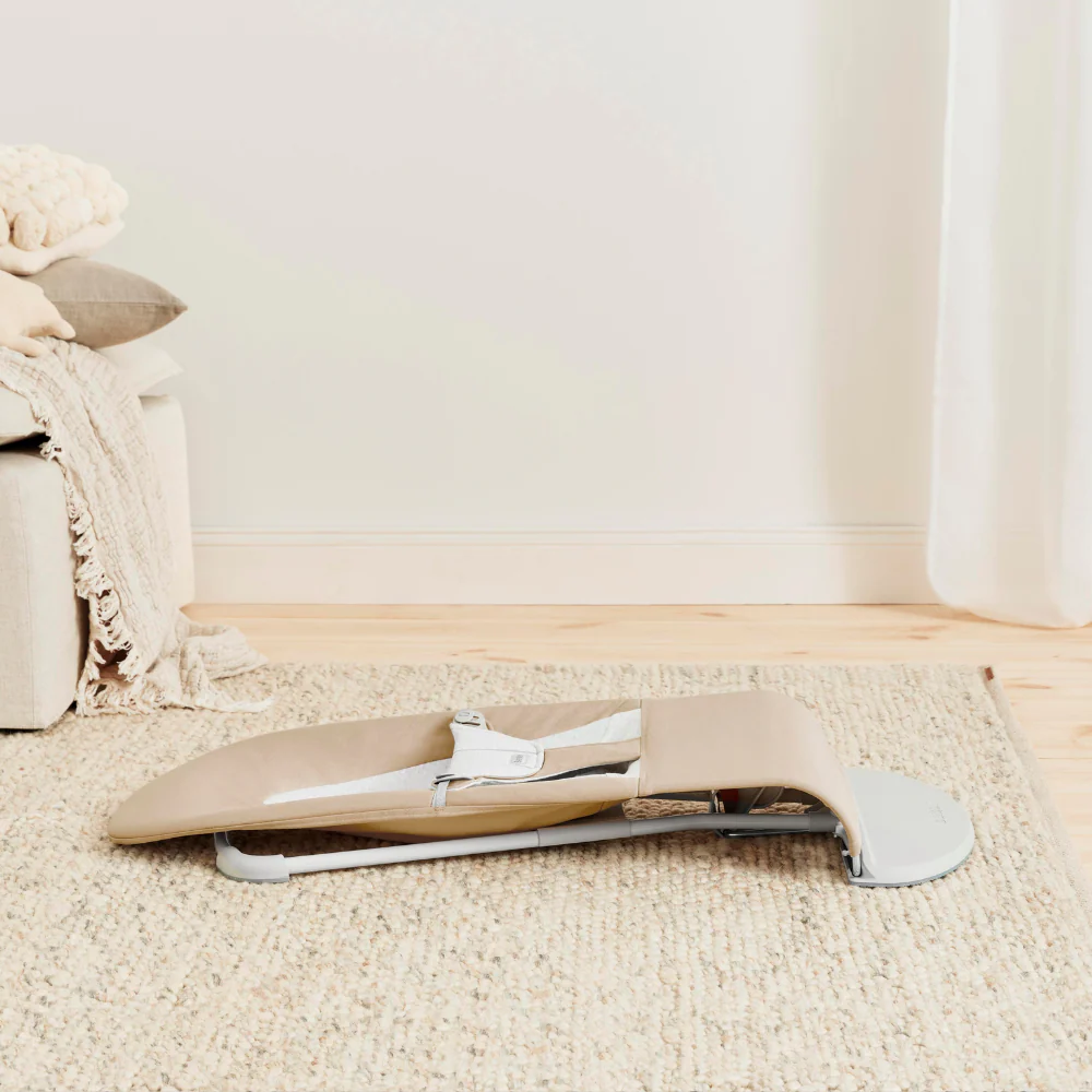 Espreguiçadeira BabyBjörn Balance Soft Jersey Beige/Grey - Image 4