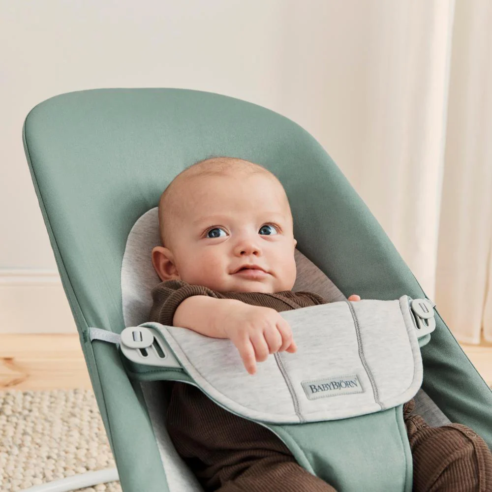 Espreguiçadeira BabyBjörn Balance Soft Jersey Light Sage - Image 10