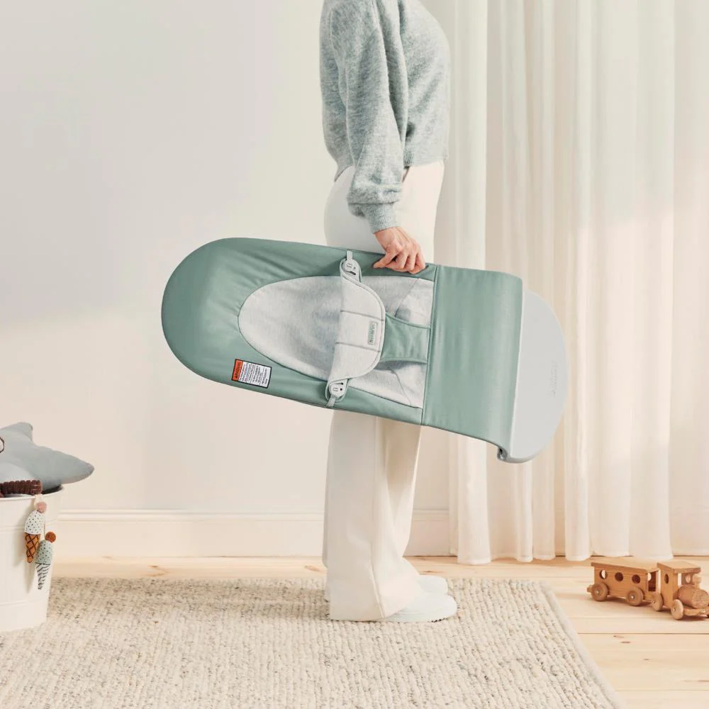 Espreguiçadeira BabyBjörn Balance Soft Jersey Light Sage - Image 5