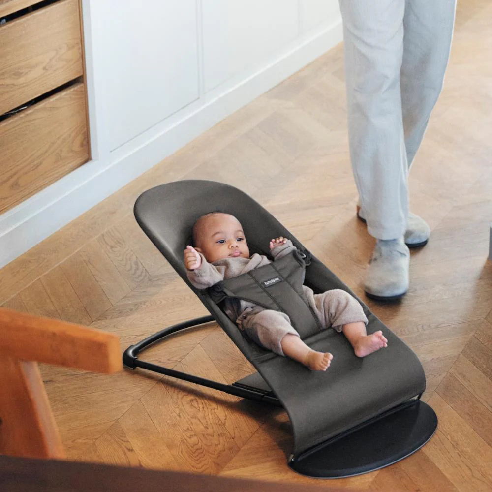 Espreguiçadeira BabyBjörn Balance Soft Tri-Fabric Dark Grey - Image 6