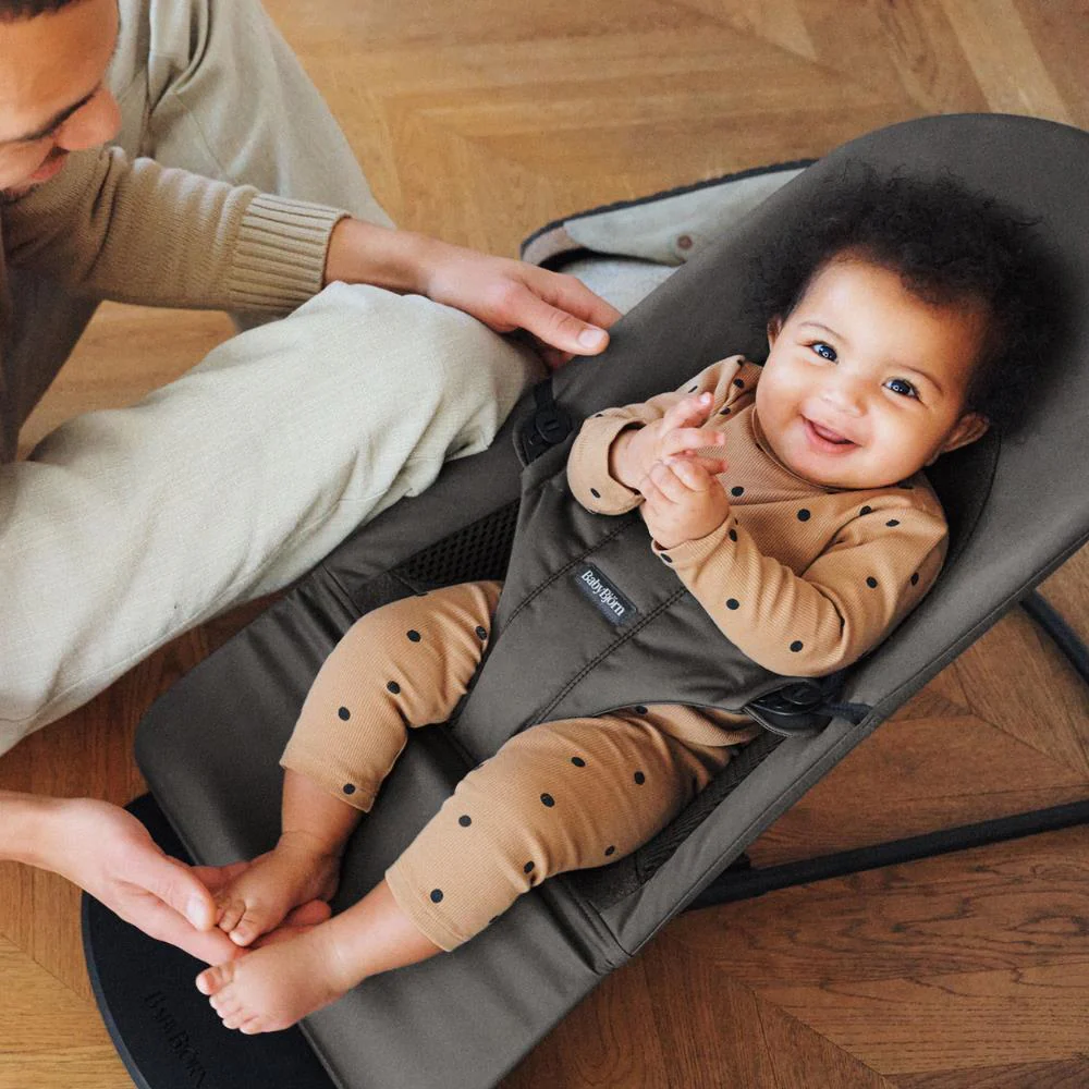 Espreguiçadeira BabyBjörn Balance Soft Tri-Fabric Dark Grey - Image 8