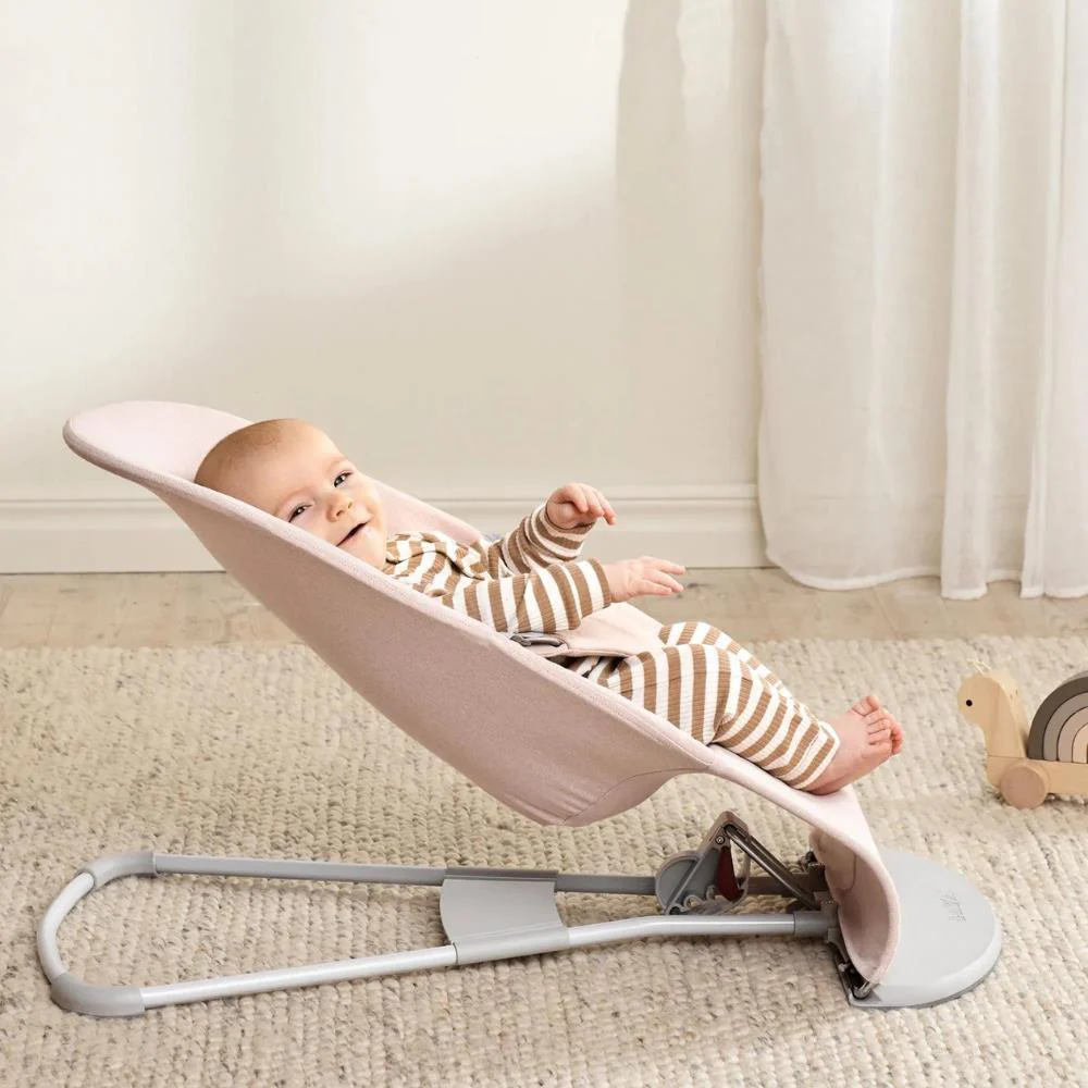 Espreguiçadeira BabyBjörn Bliss Melange Light Pink - Image 8