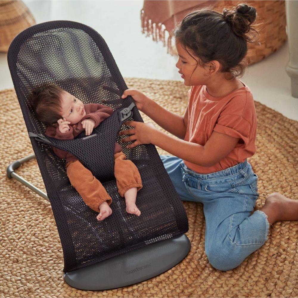 Espreguiçadeira BabyBjörn Bliss Mesh Black - Image 11