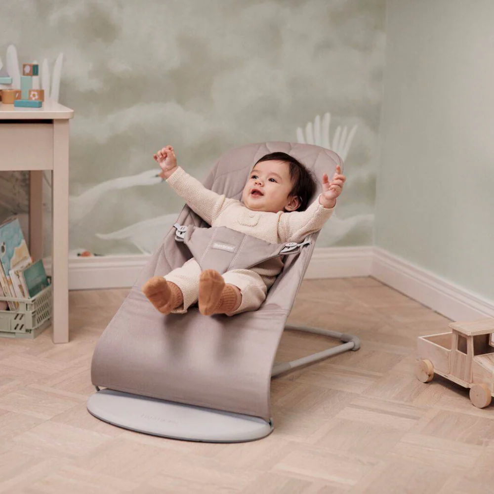 Espreguiçadeira BabyBjörn Bliss Petal Sand Grey - Image 12