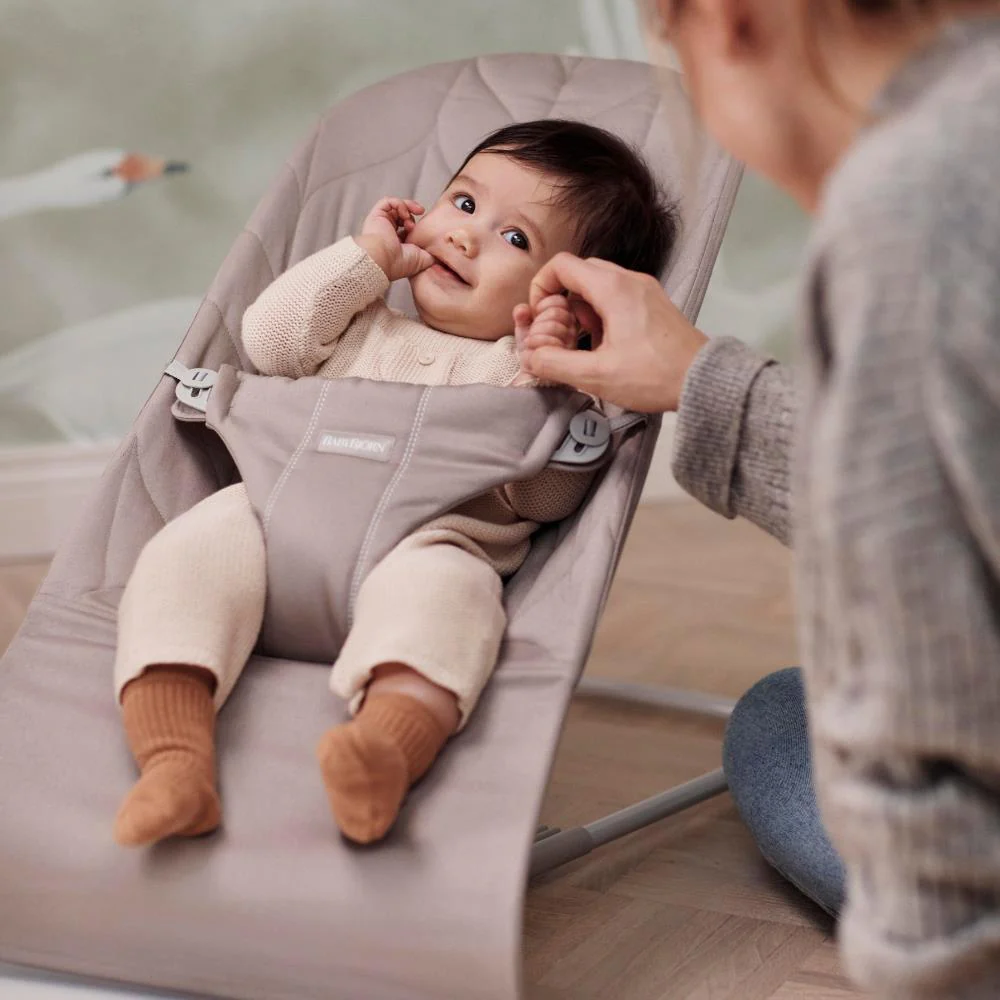 Espreguiçadeira BabyBjörn Bliss Petal Sand Grey - Image 14
