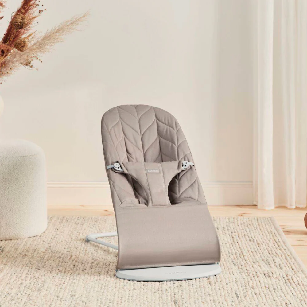 Espreguiçadeira BabyBjörn Bliss Petal Sand Grey - Image 2