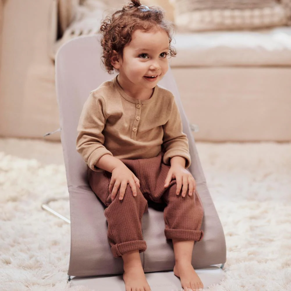 Espreguiçadeira BabyBjörn Bliss Petal Sand Grey - Image 21