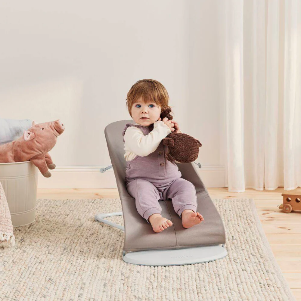 Espreguiçadeira BabyBjörn Bliss Petal Sand Grey - Image 9