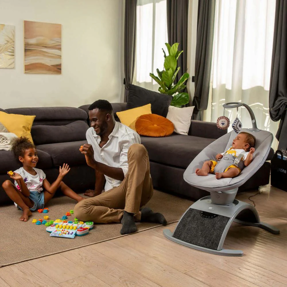 Espreguiçadeira Elétrica Chicco Comfy Wave Silver Spring - Image 9
