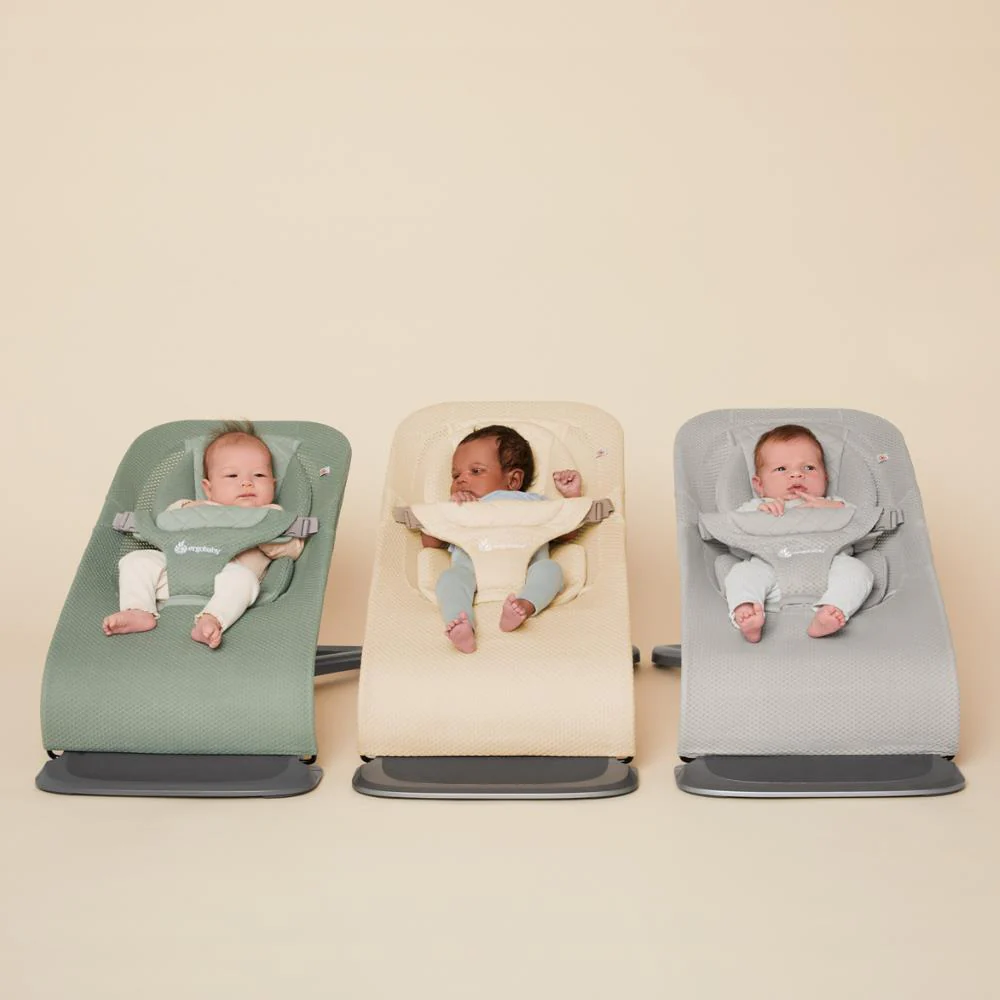 Espreguiçadeira Ergobaby Evolve Mesh Cream - Image 18