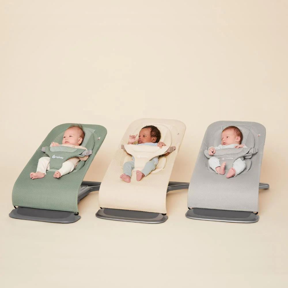 Espreguiçadeira Ergobaby Evolve Mesh Cream - Image 19