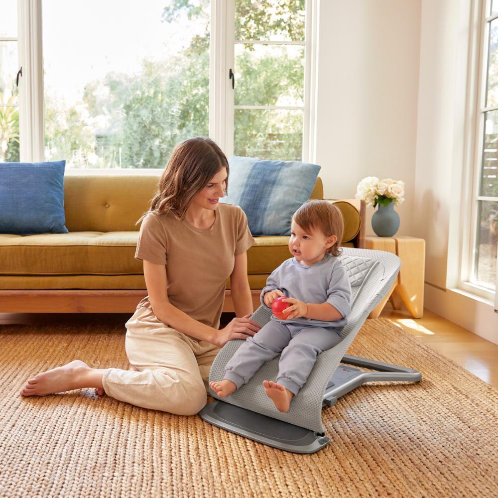 Espreguiçadeira Ergobaby Evolve Mesh Light Grey - Image 19