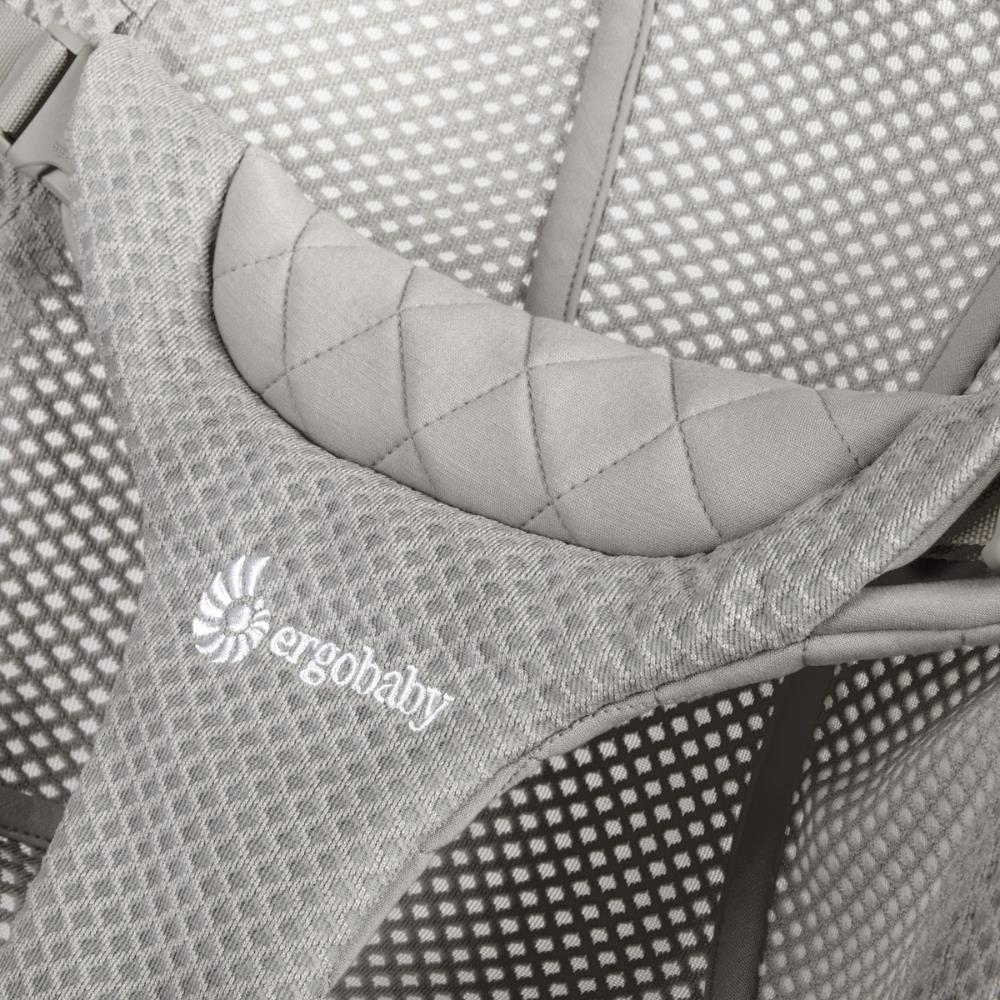Espreguiçadeira Ergobaby Evolve Mesh Light Grey - Image 8