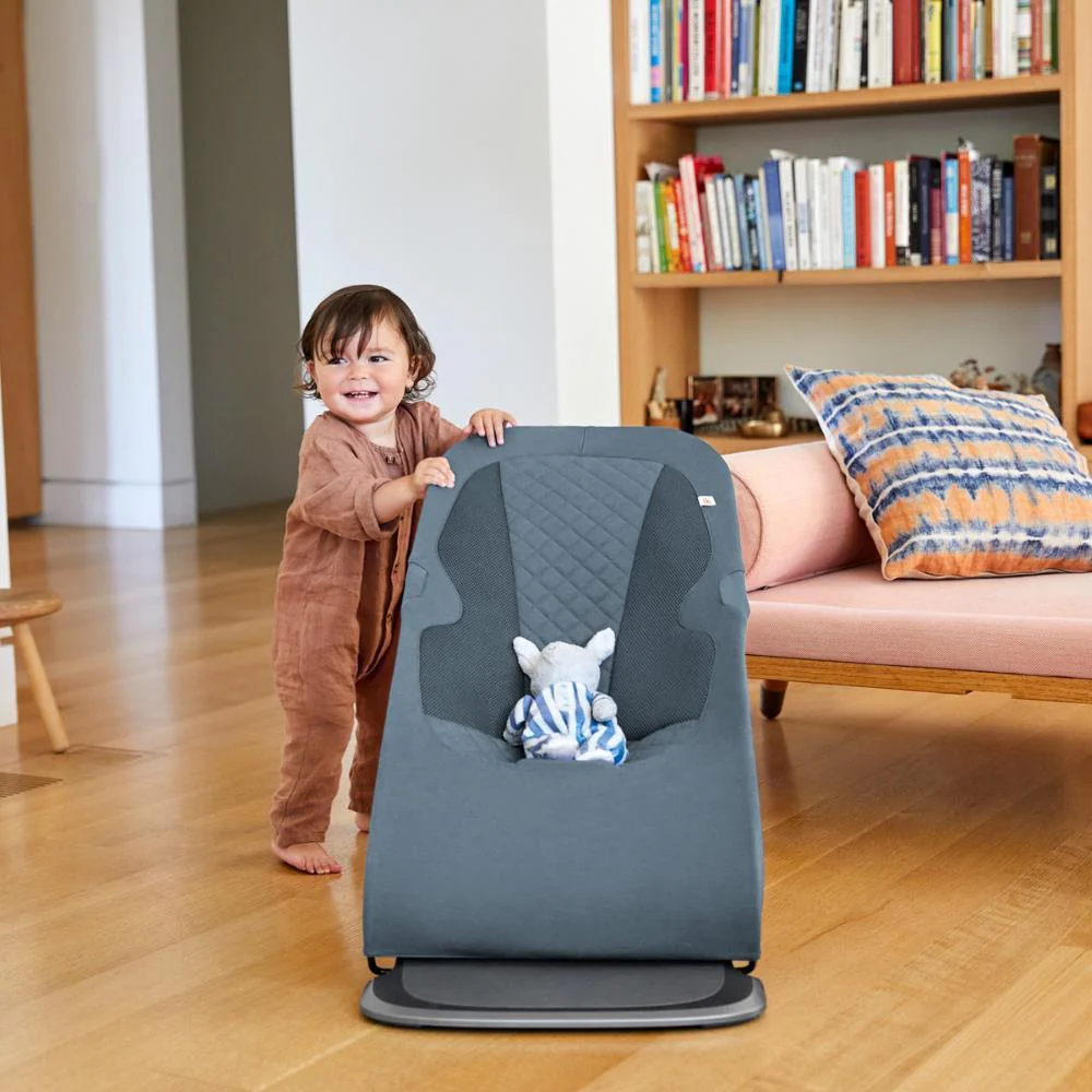 Espreguiçadeira Ergobaby Evolve Oxford Blue - Image 12