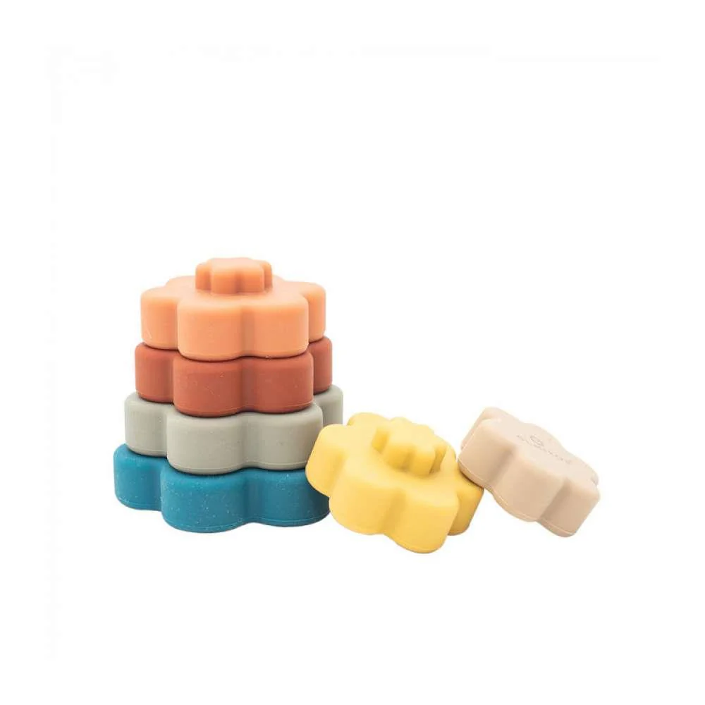 Formas de Flores Empilháveis em Silicone - Image 2