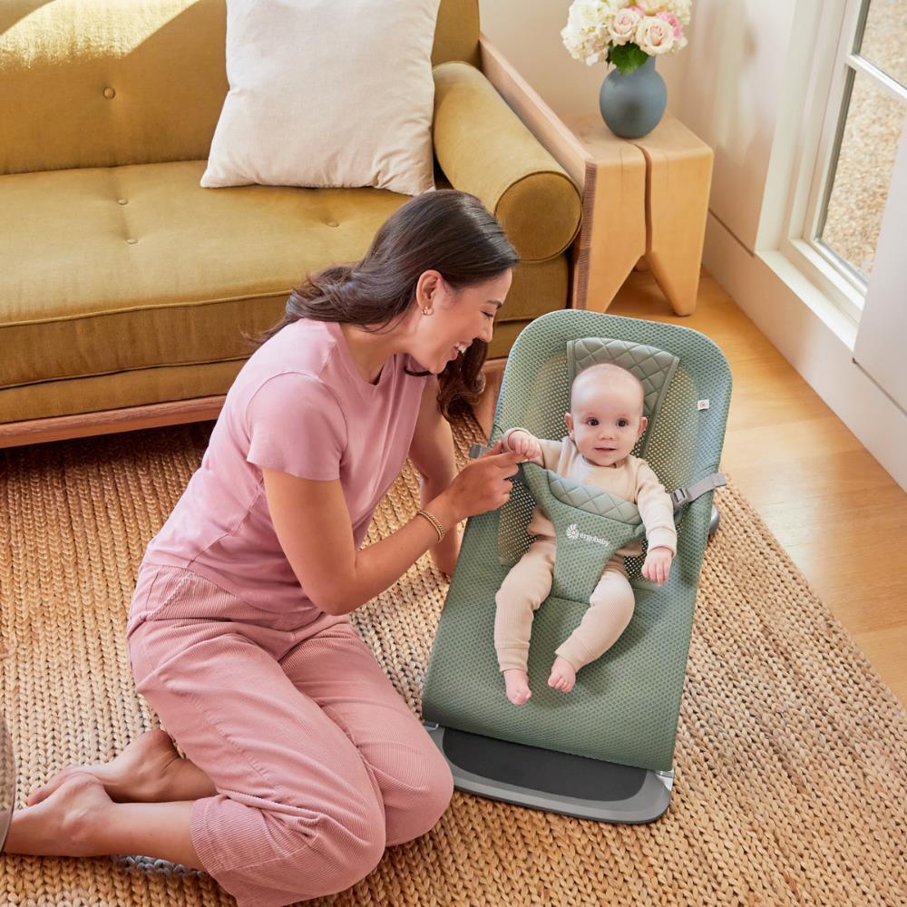 Forra para Espreguiçadeira Ergobaby Evolve Mesh Sage - Image 10