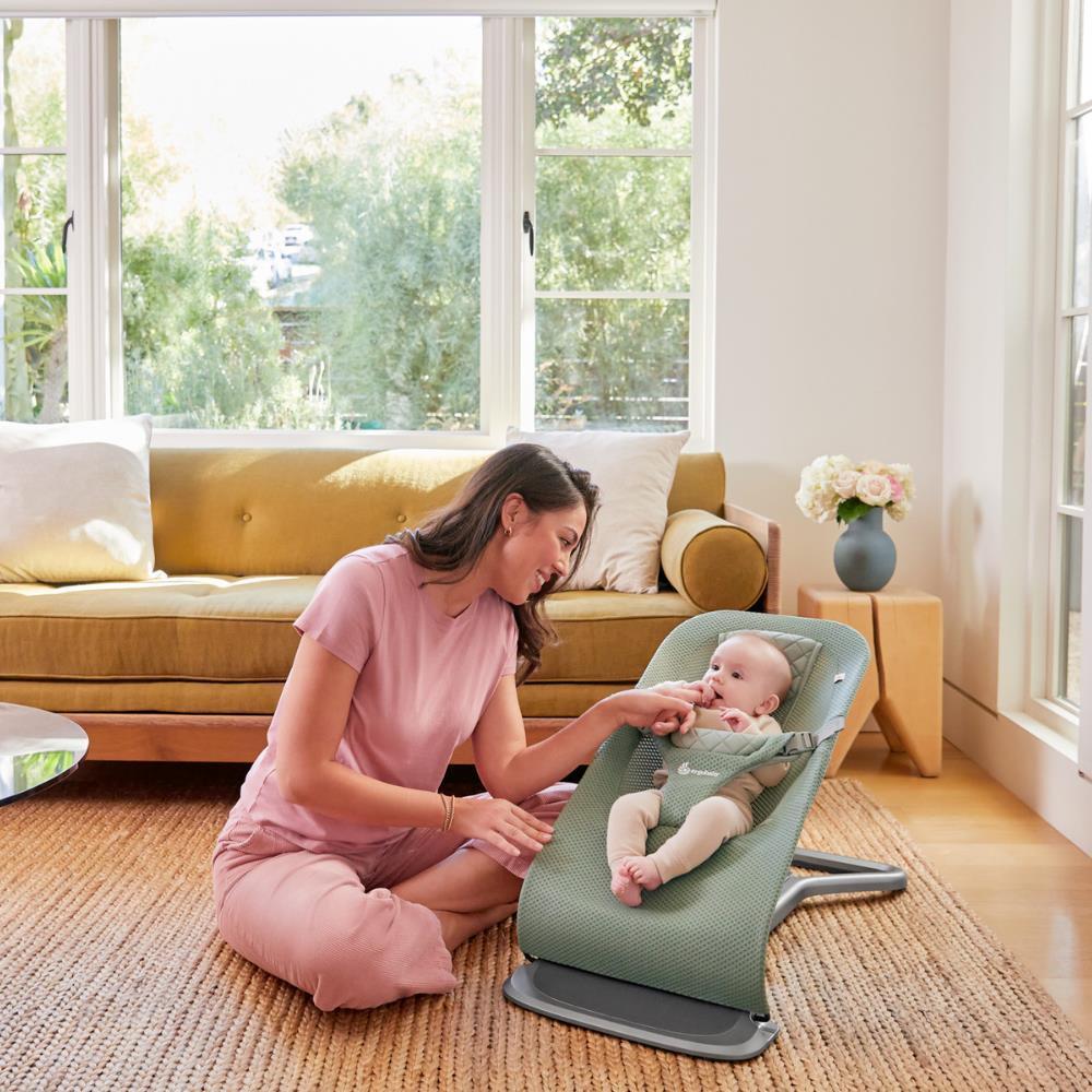 Forra para Espreguiçadeira Ergobaby Evolve Mesh Sage - Image 11