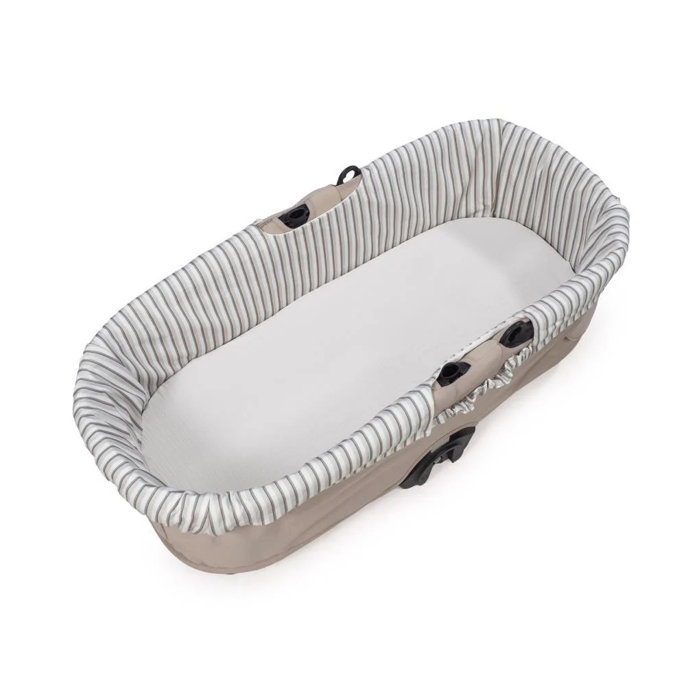 Forra/Protetor com Elástico e Lençol para Alcofa Walking Mum Botton Strips