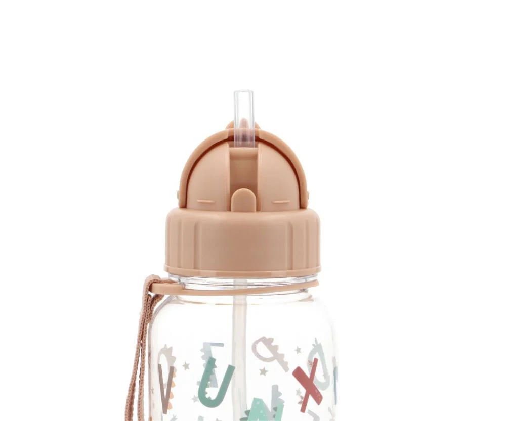Garrafa com Palhinha Tutete Funny Letters 500ml - Image 2
