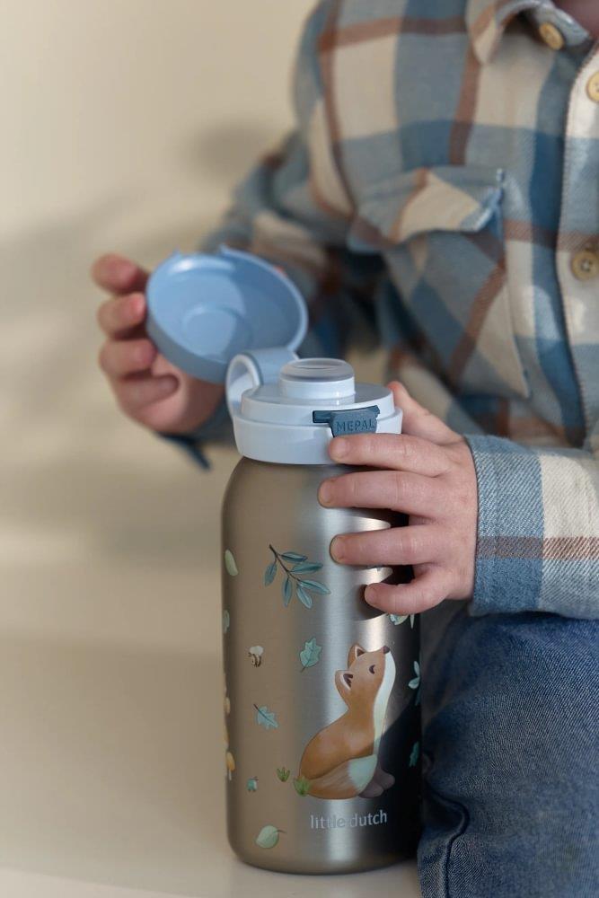 Garrafa em Inox com Tampa Flip Mepal x Little Dutch Forest Friends 600ml - Image 6