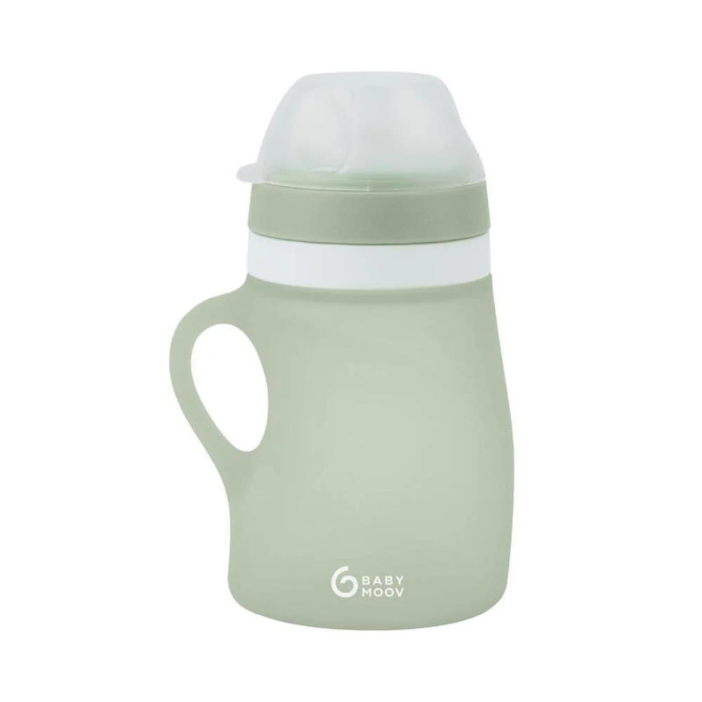 Garrafa em Silicone Babymoov Green 150ml