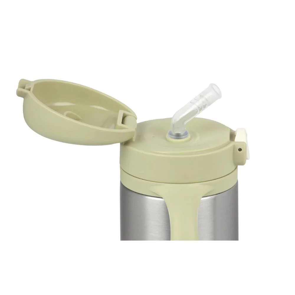 Garrafa Térmica com Asas e Palhinha Bebeconfort Nomad Sand 280ml - Image 3