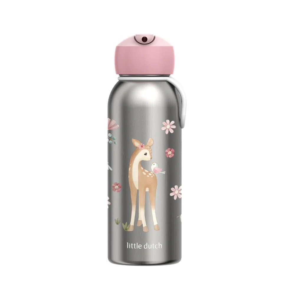 Garrafa Térmica Mepal x Little Dutch Fairy Garden 350ml