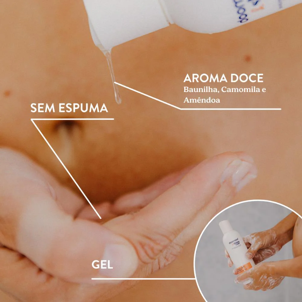 Gel Limpeza Íntima Prebiótico Doomoo & Shinncare 100ml - Image 4