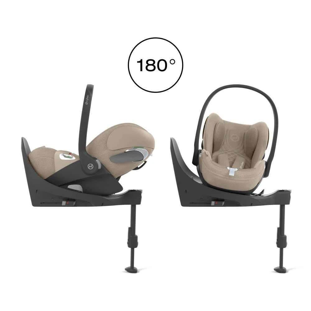Cybex Platinum Cloud T Plus i-Size Cozy Beige 45-87cm - Image 3