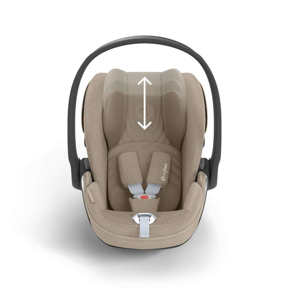 Cybex Platinum Cloud T Plus i-Size Cozy Beige 45-87cm - Image 6